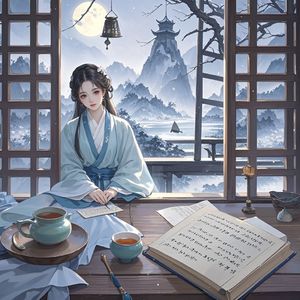 止水漪-秋雨