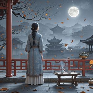 西风寄月