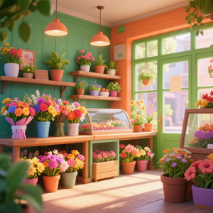 Floricultura e arte