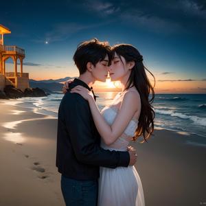 별 빛이 비치는 곳에서