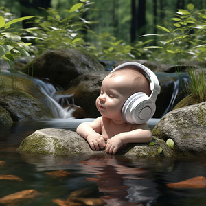 Binaural Lullaby Water Tunes
