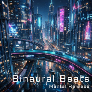 脳とろける - α波→θ波→δ波 - (バイノーラル)