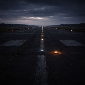 На взлетной