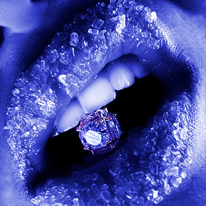 Синий брюлик