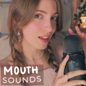 ASMR Trigger Words & Mouth Sounds with fluffy mic (ENG/ESP)