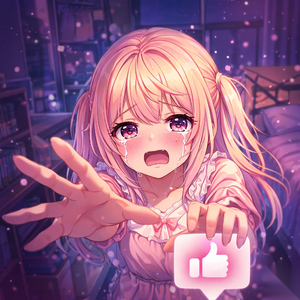 いいねしてくれなきゃ泣いちゃう-あざとい