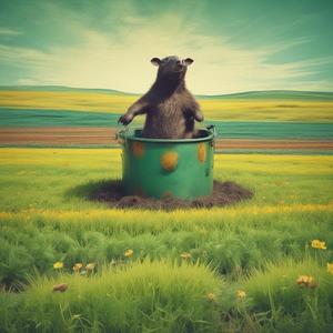 Krecik zajebał wiadro i dostał przerostu by @focusedscatman4082