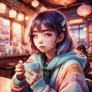 Chillhop Over Coffee Sips