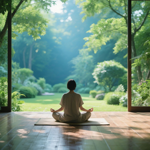 Peaceful Meditation Evening Vibes