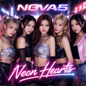 Neon hearts