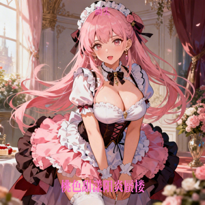 桃色甜漾阳炎蜃景