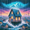Tornadoez - Loud Rain Noise on Sheet Metal Roof for Sleeping 10