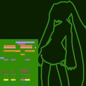 the one with the japanese virtual pop star