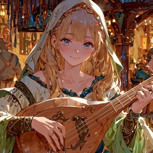 Relaxing Tavern Lute & Gentle Bard Tunes