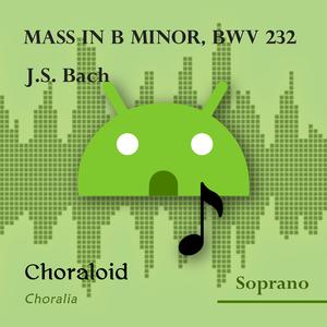 Mass in B minor, BWV 232: 13 - Credo in unum Deum (Soprano I - Voice with metronome)