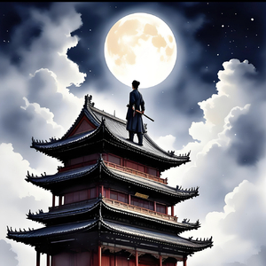 封刀斩月