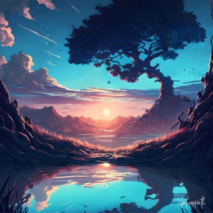 Evening Serenity in the Forest