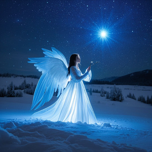 雪のファンタジー