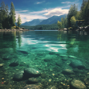 Enfoque Sereno En El Lago