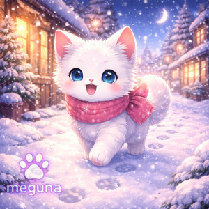 雪の足あと、あしたへ