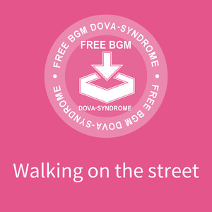 Walking on the street