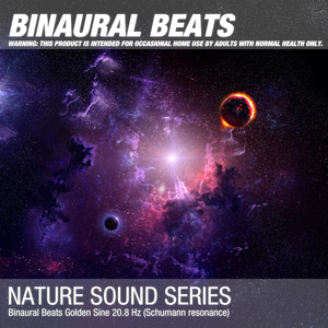 Binaural Beats Golden Sine 20.8 Hz (Schumann resonance) 05