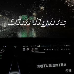 Dim lights
