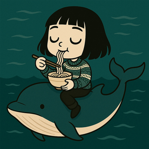 凉面配鲸鱼