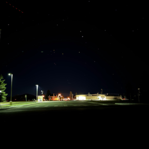 held in a quiet blur