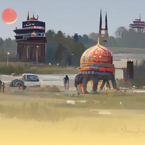 Pastel Plumes Painted