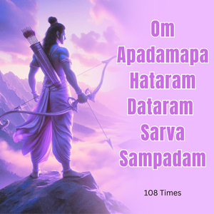 Om Apadamapa Hataram Dataram Sarva Sampadam (108 Times)