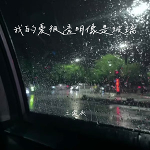 我的爱很透明像是玻璃