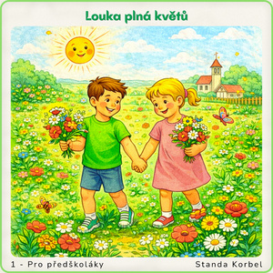 Louka plná květů