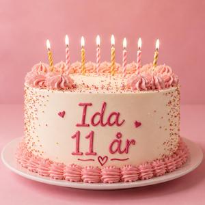 Ida 11 år!