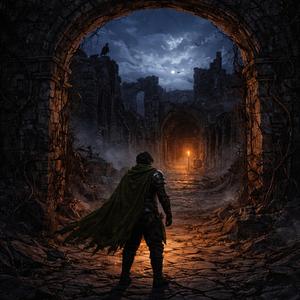 Fog Among the Fallen Pines