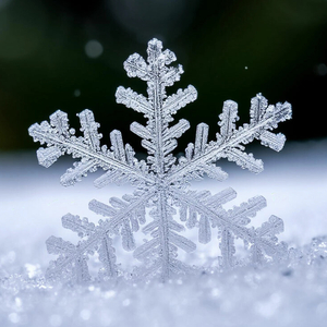 "Улыбнулась мне снежинка"