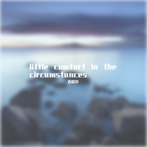 little comfort in the circumstances