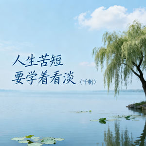 人生苦短要学着看淡