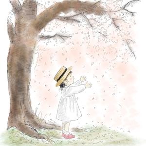 さくらちりぬ、おもひみちぬ。