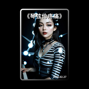 《琴弦佮疼痛》(台語 黑抒情) by 木笛的狂人