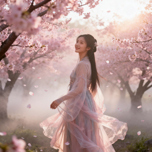 灼灼桃花十里开