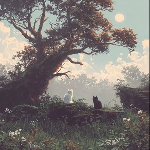 雨上がりの街角で