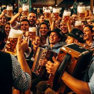 Dirndl Dance Alpine Folk