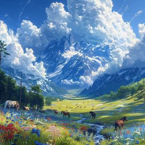 《Cosmic Reverie of Natural Majesty》甜心椰子冰淇淋