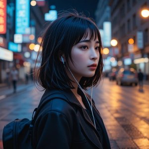 イヤフォンの中の君