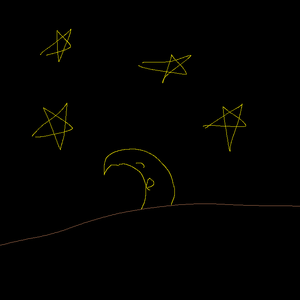月亮如果不升起来的话我真的不知道怎么办才好 伴奏