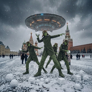 Бедный пришелец UFO file