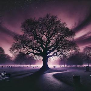 Oak Tree (Dark Version)