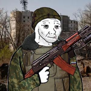 Пёс среди руин