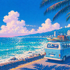Summer, Sea, Waves (JP)